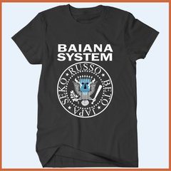 Camiseta Baiana System - BaianaSystem - Ramones - Camisetas Rápido Shop