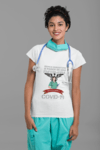 Camiseta Nunca subestime o poder de uma Enfermeira que luta contra a Covid-19
