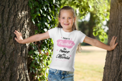 Camiseta Sou a Mãe do pacotinho de amor - filha - comprar online