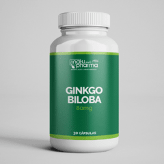 Ginkgo Biloba - 80mg 30 cápsulas
