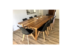 MESA W PIE EN MADERA EN PETIRIBI 2" - comprar online