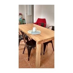 MESA CLASSIC PIE EN MADERA EN ZOITA 2" - tienda online