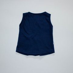 MUSCULOSA ALFORZAS (azul) 697105 - Ines Meyer - Tienda Online