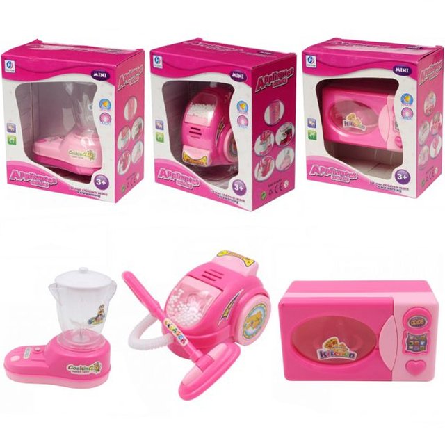 Brinquedo Kit Confeiteira CupCakes Sorvetinho e Bolo Infantil Menina Magic  Toys - Rosa