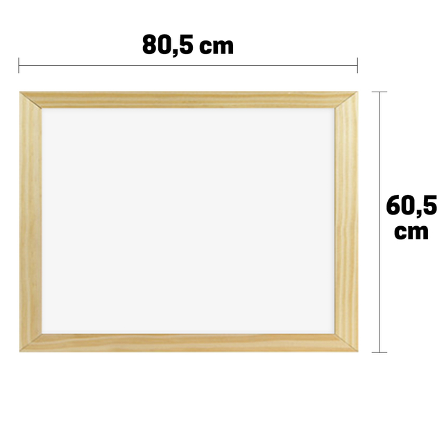 Quadro decorativo de parede 100x70 cm com desenho de tabuleiro de