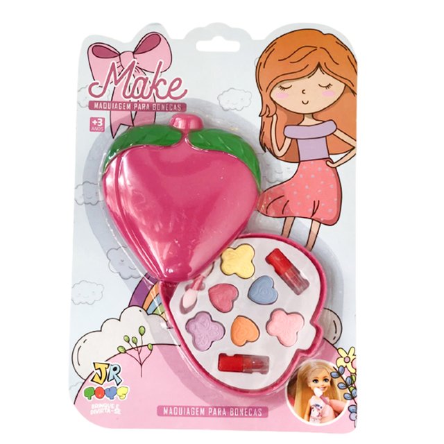 Kit de maquiagem Infantil para boneca cupcake fashion Girl