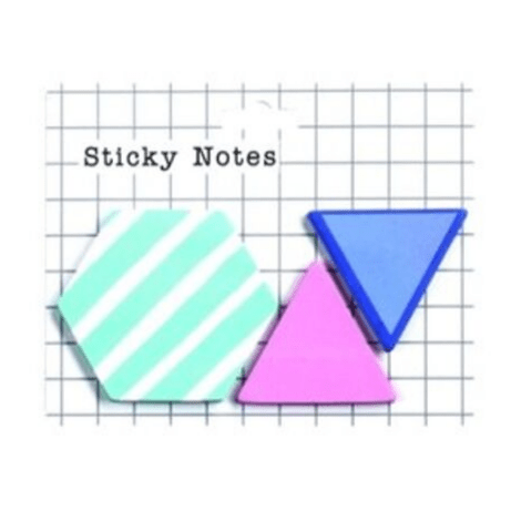 Sticky Notes formas