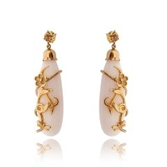 Drop arabesque earrings