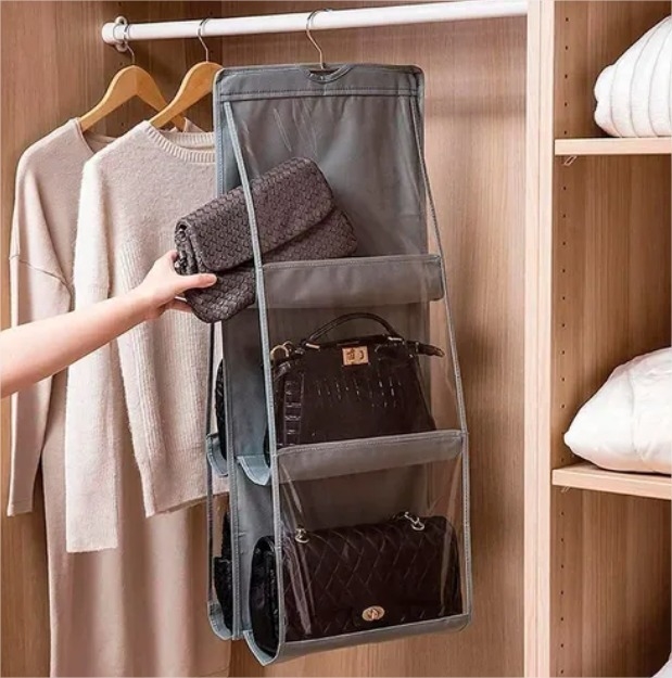 Organizador de carteras para placard hotsell