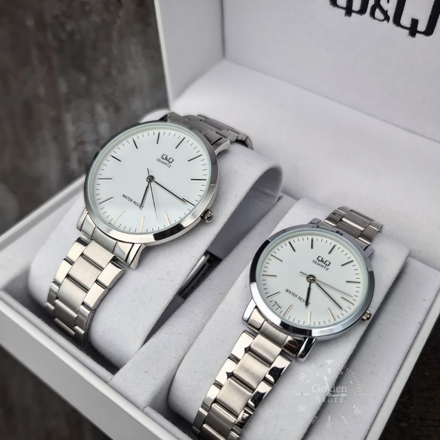 Relojes para parejas q&q sale