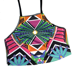 Top reversible estampa Altiplano - Afro Alfonsa