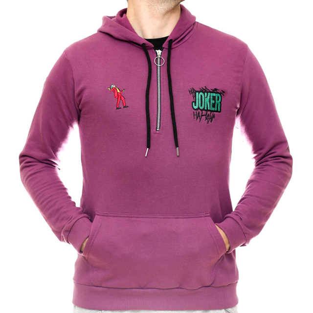 Buzo DC Joker bordado FOTOCAJA Tienda Geek