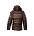 CAMPERA DE PLUMA CHOCOLATE MUJER - comprar online