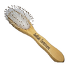Cepillo con mango de madera natural para cabello húmedo - comprar online