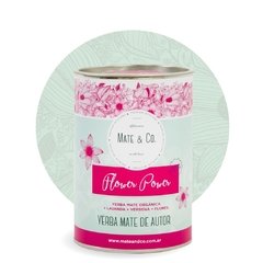 "FLOWER POWER" BLEND DE YERBA MATE ORGÁNICA CON LAVANDA, VERBENA Y FLORES 240 grs