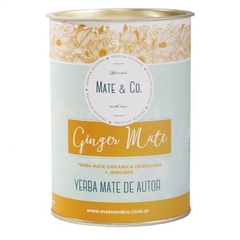 KIT MATE & CO BLEND DE YERBA ORGÁNICA + MATE CERÁMICA CON BOMBILLA DE ACERO INOXIDABLE