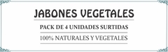 SET REGALO MIX DE 4 JABONES VEGETALES NATURALES BOTI-K 85 GR C/U - comprar online
