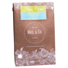 "LEMON DETOX" BLEND DE YERBA MATE ORGÁNICA CON HIBISCUS Y LEMONGRASS 250 GRS