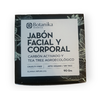 Jabón Sólido Vegetal Carbón Activado y Tea Tree Elimina Impurezas Botanika 90gr