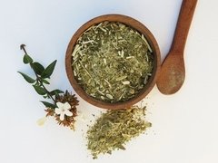 BLEND DE YERBA MATE ORGÁNICA "UNA VEZ AL MES" CON MANZANILLA, PASIONARIA Y JENGIBRE BOLSA 350 GR - comprar online