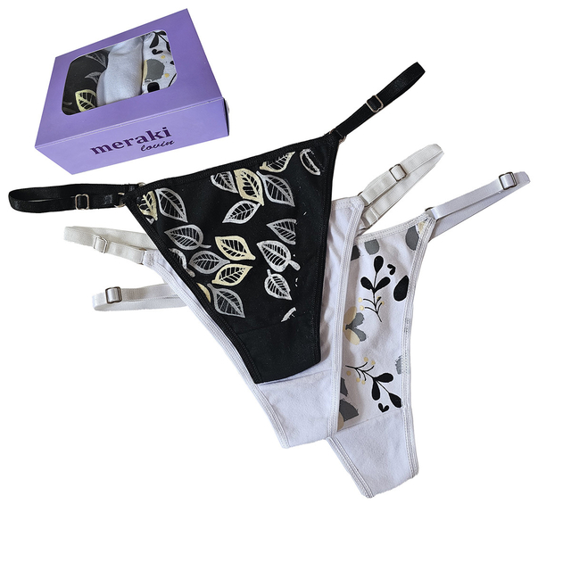 Pack x 3 colaless regulables estampadas y lisas