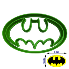 Cortantes Batman 6cm Fondant