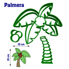 Cortante Palmera Fondant