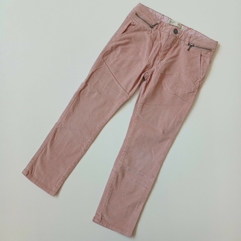 Pantalon Zara T.6 años corderoy rosa spandex