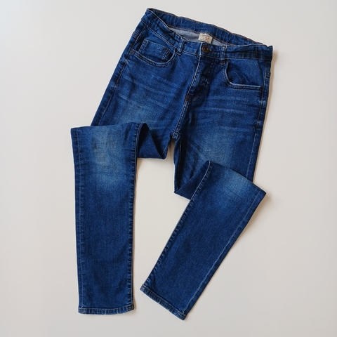 Pantalon Zara T.11-12 años jean spandex *detalle