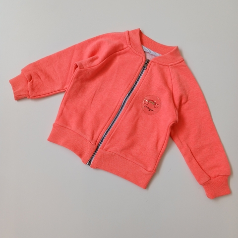 Campera Crayon T. 18 meses naranja