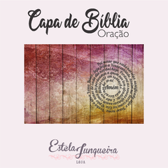 kit de tecidos para Capa de Bíblia Orações - Mod. 04