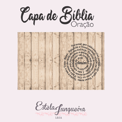 kit de tecido para Capa de Bíblia Orações - Mod. 10