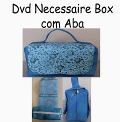 Aula online - Necessaire Box com aba- projeto