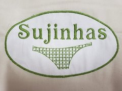 Bordado Sujinhas e limpinhas Verde - comprar online