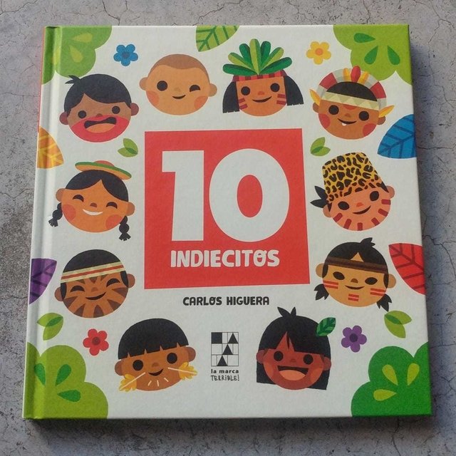 10 INDIECITOS 10 LITTLE INDIANS Mil Grullas Libros
