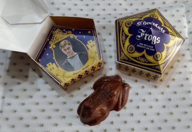 Rana en Chocolate REPLICA Harry Potter