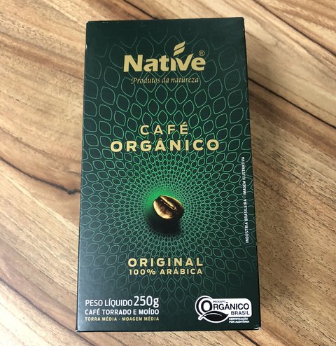 CAFÉ ORGÂNICO TORRADO MOÍDO | 250g | NATIVE