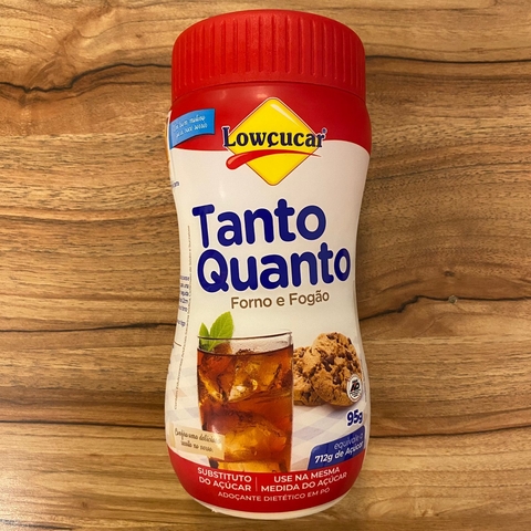 ADOÇANTE FORNO E FOGÃO TANTO QUANTO | 95G | LOWÇÚCAR