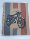 CUADERNO MOTOS RETRO KRAFT ONIX 22X29 TAPA DURA