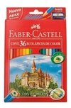 Lápices De Colores Faber Castell X36 Ecolápiz + Sacapuntas