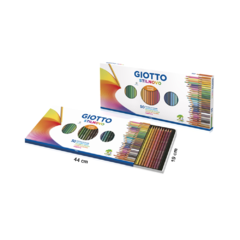 Lapices Giotto X 50 Colores Stilnovo Caja De Carton en internet