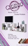 rack led tv lcd modulo doble
