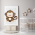 Quadro Decorativo Infantil - Macaco (Coleção Safari) - comprar online