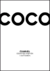 Quadro Decorativo - Coco Chanel