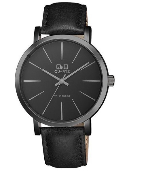 Reloj q&q hombre cuero hot sale