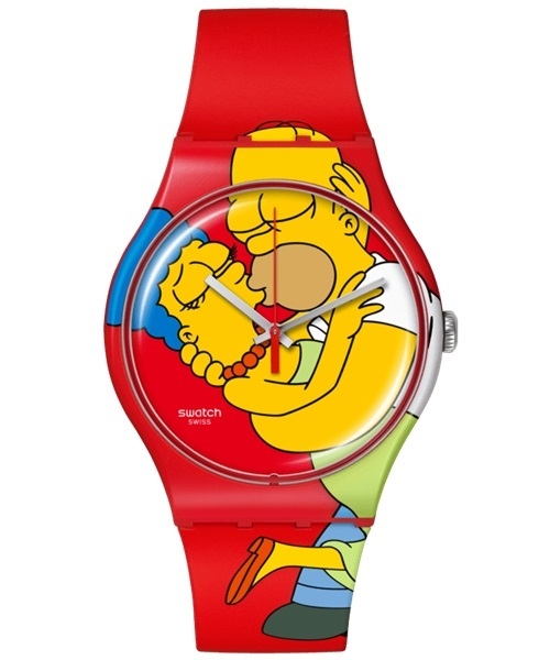 Reloj Swatch SO29Z120 Unisex Los Simpson. TM y 20th Television. Matt Groening