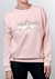 Buzo Alpha Basic Logo Crew W Pink - Alpha Industries Argentina