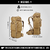 Mochila de mochilero 65 lts Hiking