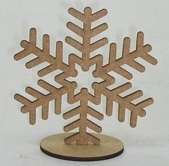 Flocos Neve Frozen 15cm N°2 Com Base