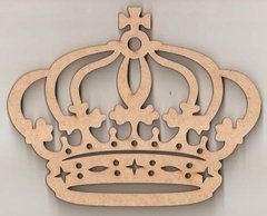 Coroa Trabalhada Cruz 75cm - Pintado